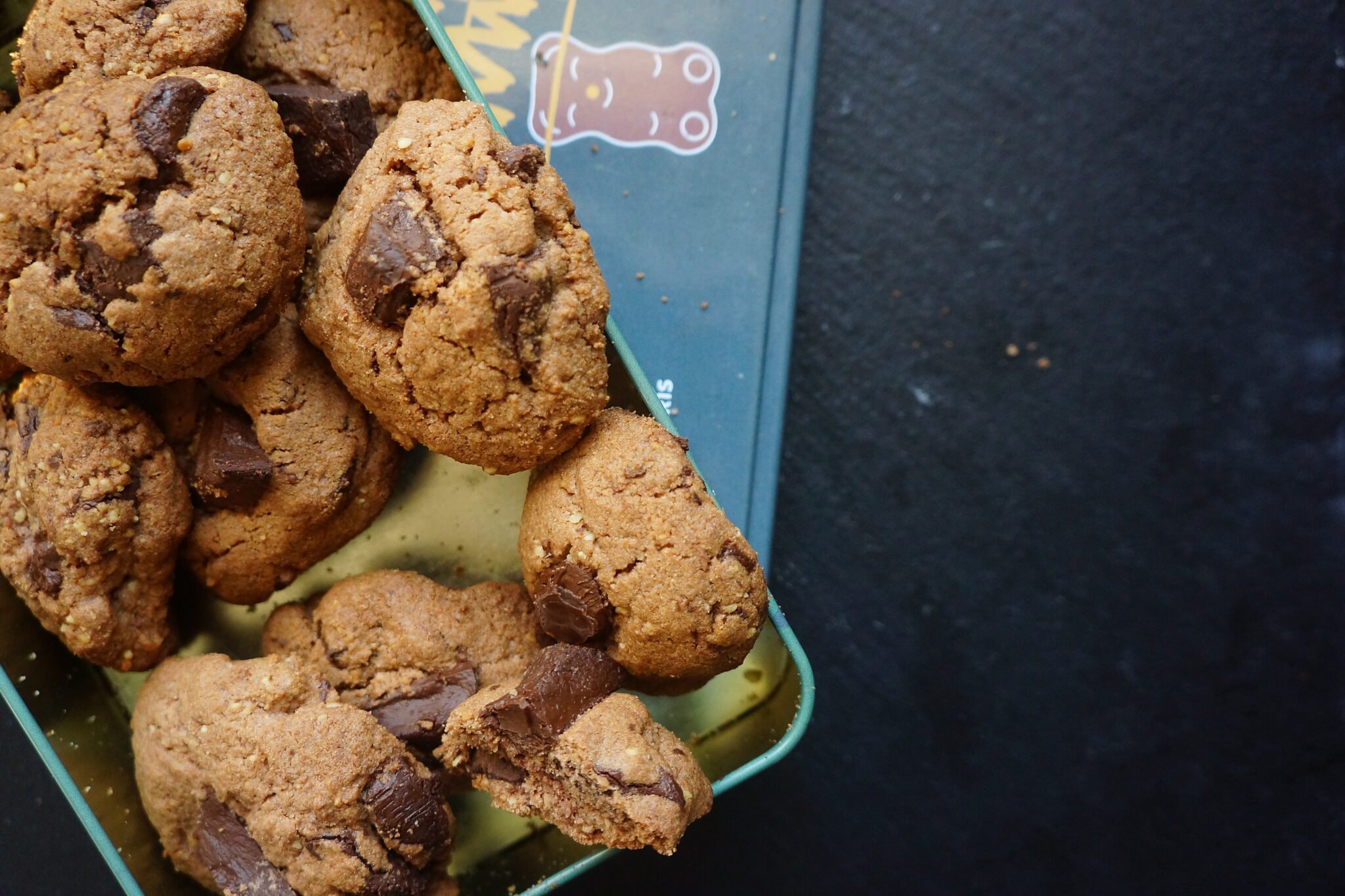 Cookies Sans Gluten Chocolat Noisettes